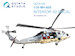 Sikorsky MH60S Seahawk Interior 3D Decal  for Academy QD35109