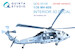 Sikorsky MH60S Seahawk Interior 3D Decal  for Acasdemy (Small version) QDS-35109